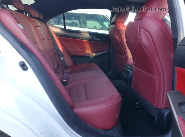 JTHBZ1D23K5035216 2019 LEXUS IS White Հետևի նստատեղերի տեսք