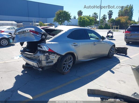 JTHBZ1D29J5032660 2018 LEXUS IS 350 Серый Задняя правая четверть