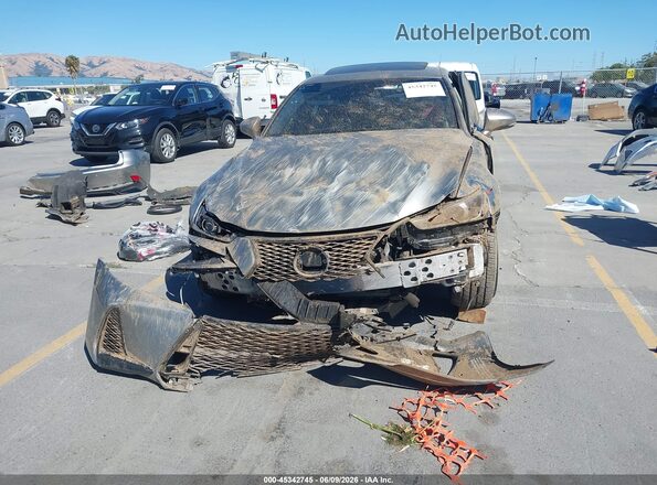 JTHBZ1D29J5032660 2018 LEXUS IS 350 Серый Вид спереди