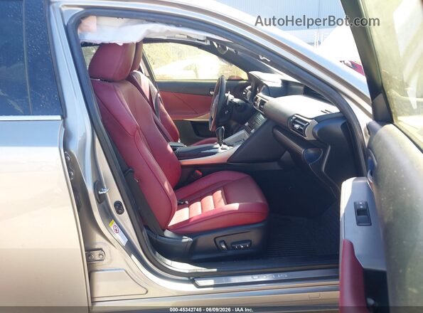 JTHBZ1D29J5032660 2018 LEXUS IS 350 Серый Вид салона спереди