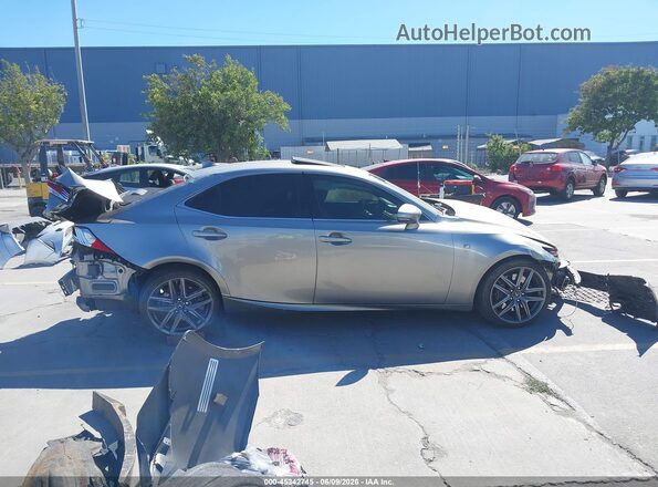 JTHBZ1D29J5032660 2018 LEXUS IS 350 Серый Вид задней части салона