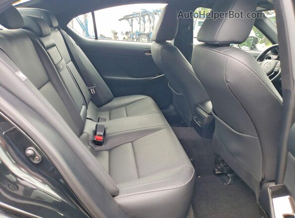 JTHBZ1E25S5038469 2025 LEXUS IS Black Вид задніх сидінь