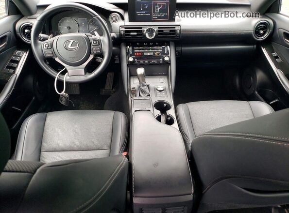 JTHBZ1E25S5038469 2025 LEXUS IS Black Вид панелі приладів