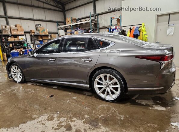 JTHC5LFF2J5000595 2018 LEXUS LS Gray 