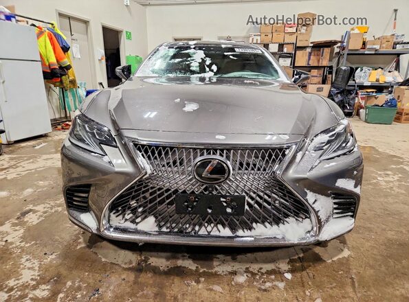 JTHC5LFF2J5000595 2018 LEXUS LS Gray 