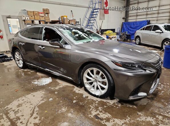 JTHC5LFF2J5000595 2018 LEXUS LS Gray 