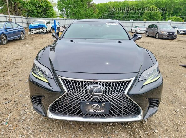 JTHC5LFF2J5001228 2018 LEXUS LS Black Դիմացի տեսք