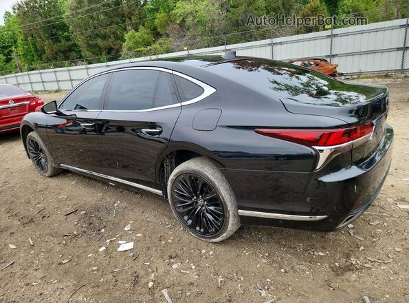 JTHC5LFF2J5001228 2018 LEXUS LS Black Հետևի ձախ