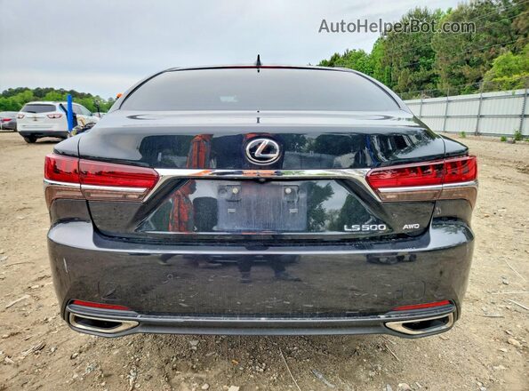JTHC5LFF2J5001228 2018 LEXUS LS Black Հետևի տեսք