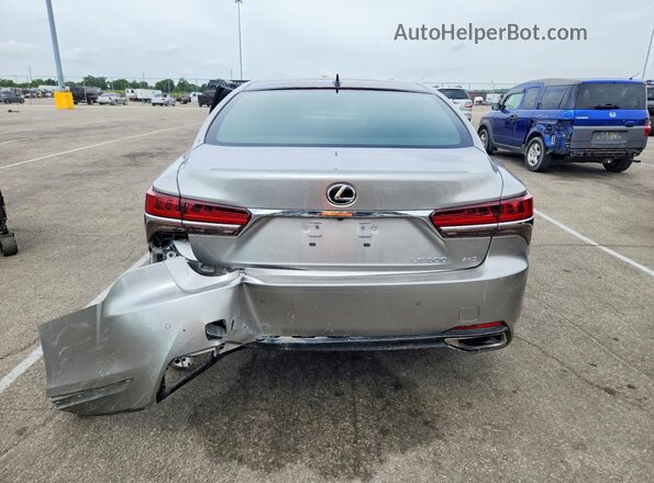 JTHC5LFF4J5002381 2018 LEXUS LS Silver უკანა ხედი