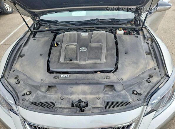 JTHC5LFF4J5002381 2018 LEXUS LS Silver უკანა სალონის ხედი