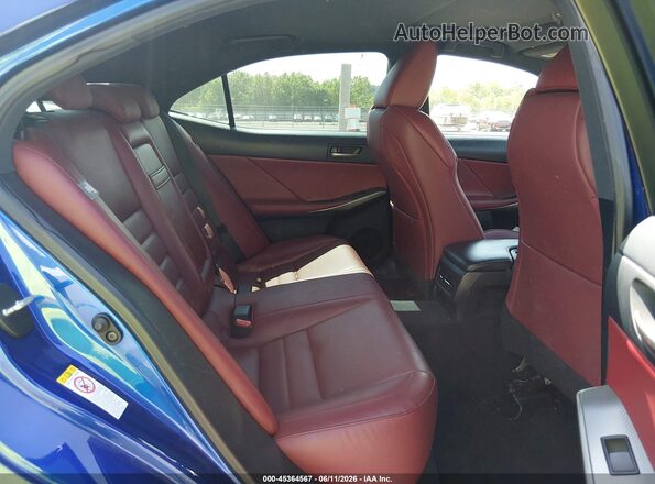 JTHC81D20J5029282 2018 LEXUS IS 300 Blue VIN կոդի պիտակի տեսք