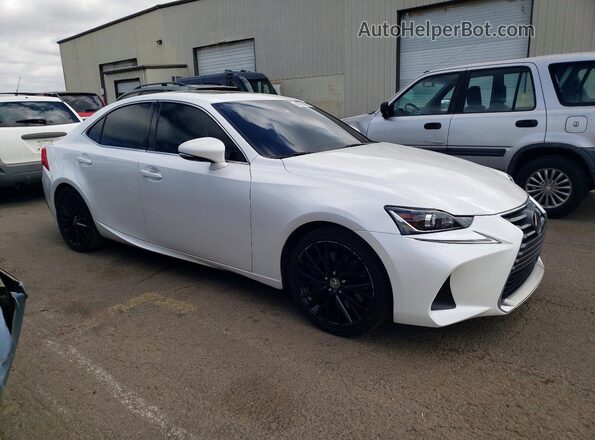 JTHC81D20K5033995 2019 LEXUS IS White Delantero derecho