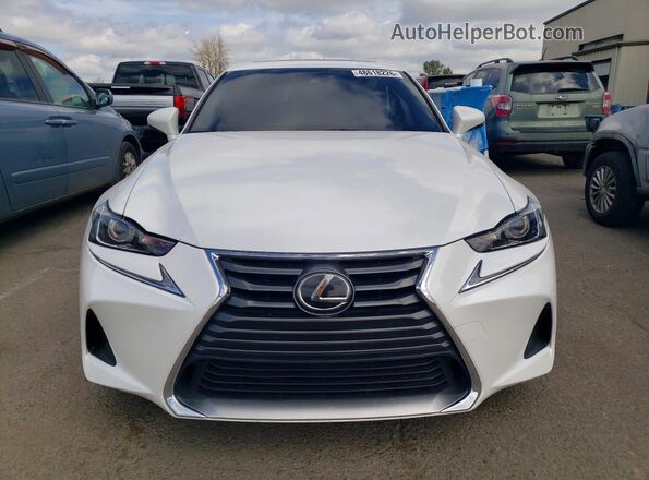 JTHC81D20K5033995 2019 LEXUS IS White Vista frontal