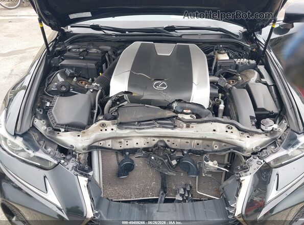 JTHC81D20K5036363 2019 LEXUS IS 300 Black Հետևի տեսք