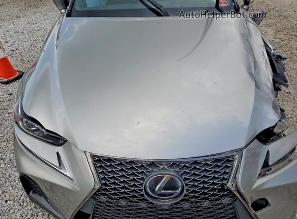 JTHC81D23J5032564 2018 LEXUS IS Gray Սալոնի հետևի տեսք