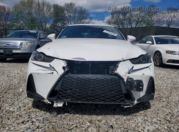 JTHC81D23K5038401 2019 LEXUS IS Белый Вид спереди