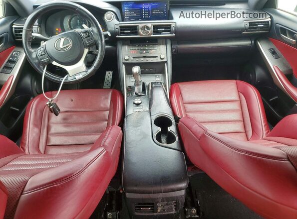 JTHC81D23K5038401 2019 LEXUS IS Белый Вид панели приборов