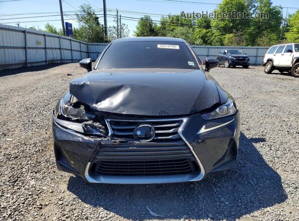 JTHC81D25J5030007 2018 LEXUS IS Black Вид спереду