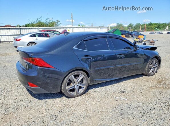JTHC81D25J5030007 2018 LEXUS IS Black Задня права чверть