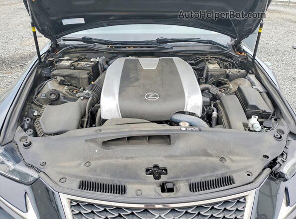 JTHC81D27K5034366 2019 LEXUS IS Black Rear interior view