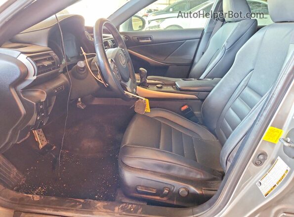 JTHC81D27K5035761 2019 LEXUS IS Gold წინა სალონის ხედი