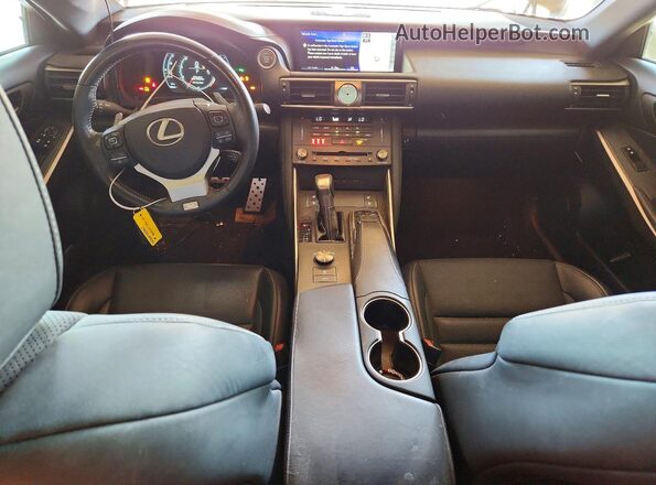 JTHC81D27K5035761 2019 LEXUS IS Gold წინა პანელის ხედი