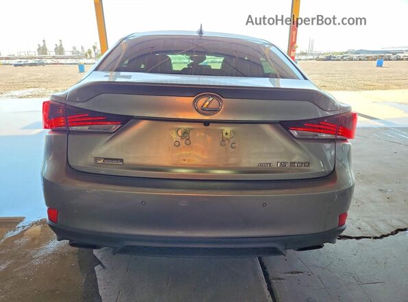 JTHC81D27K5035761 2019 LEXUS IS Gold უკანა ხედი