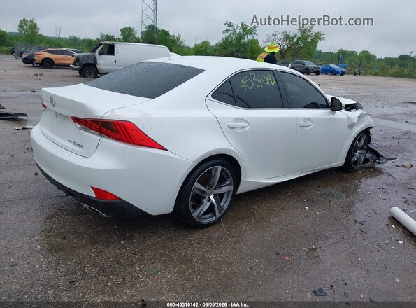 JTHC81D27K5040216 2019 LEXUS IS 300 Белый Задняя правая четверть