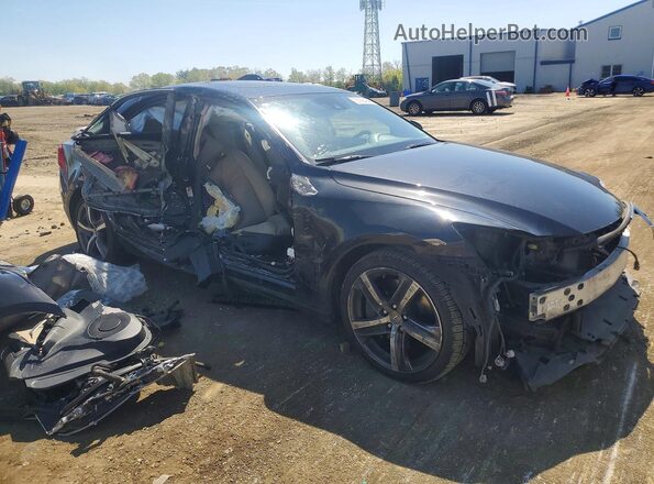 JTHC81D28J5033841 2018 LEXUS IS Black Передня права чверть