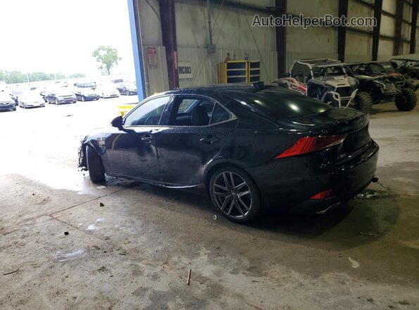 JTHC81D29K5038225 2019 LEXUS IS Black Հետևի ձախ