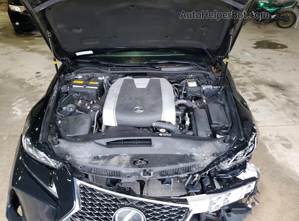 JTHC81D29K5038225 2019 LEXUS IS Black Սալոնի հետևի տեսք
