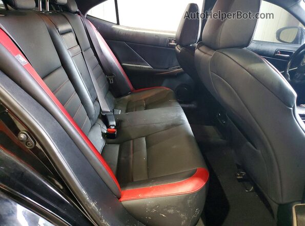 JTHC81D29K5038225 2019 LEXUS IS Black Հետևի նստատեղերի տեսք