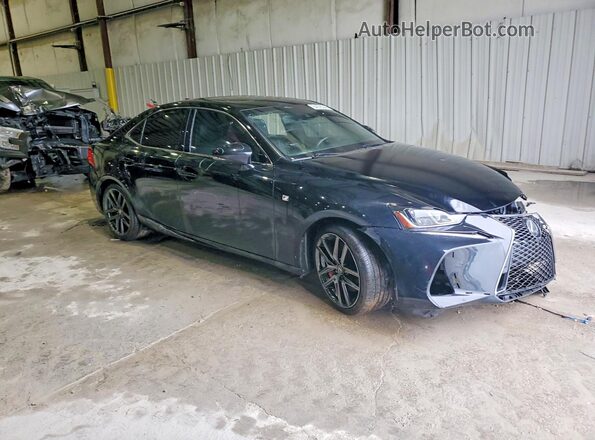 JTHC81D29K5038225 2019 LEXUS IS Black Առջևի աջ