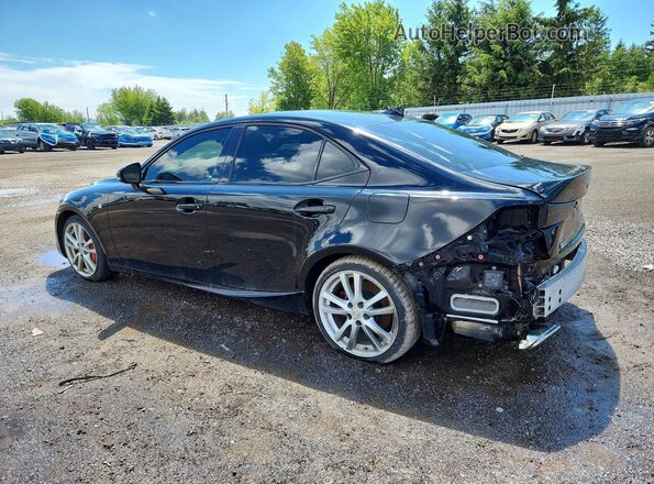 JTHC81D29K5039780 2019 LEXUS IS Black Rear left