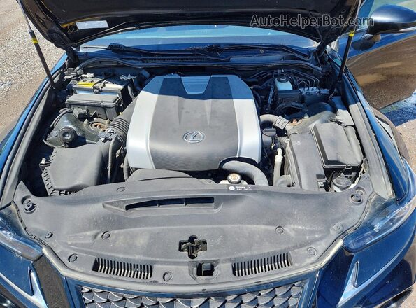 JTHC81D29K5039780 2019 LEXUS IS Black Rear interior view