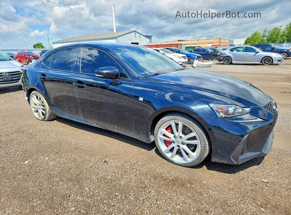 JTHC81D29K5039780 2019 LEXUS IS Black Front right