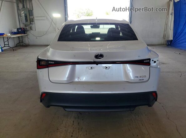 JTHC81F20N5048594 2022 LEXUS IS White უკანა ხედი