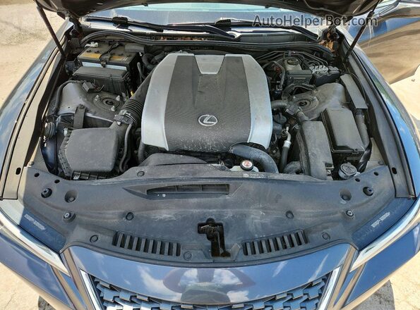 JTHC81F26M5043561 2021 LEXUS IS Gray უკანა სალონის ხედი