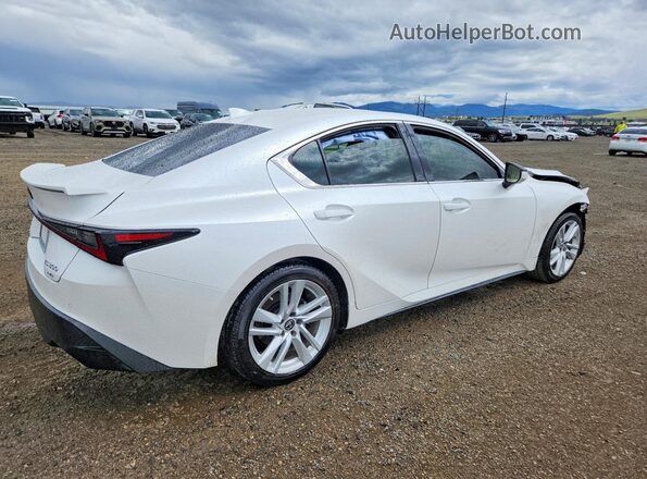 JTHC81F29M5044834 2021 LEXUS IS White Rear right