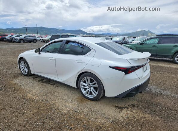 JTHC81F29M5044834 2021 LEXUS IS White Rear left