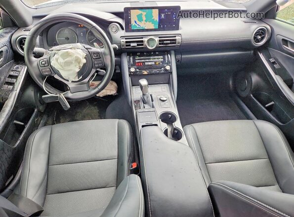 JTHC81F29M5044834 2021 LEXUS IS White Dashboard view
