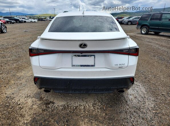 JTHC81F29M5044834 2021 LEXUS IS White Rear view
