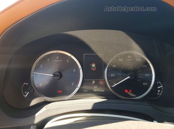 JTHCA1D22R5129917 2024 LEXUS IS Silver Widok zestawu wskaźników