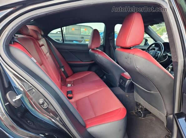 JTHCA1D24M5115753 2021 LEXUS IS Black Rear seats view