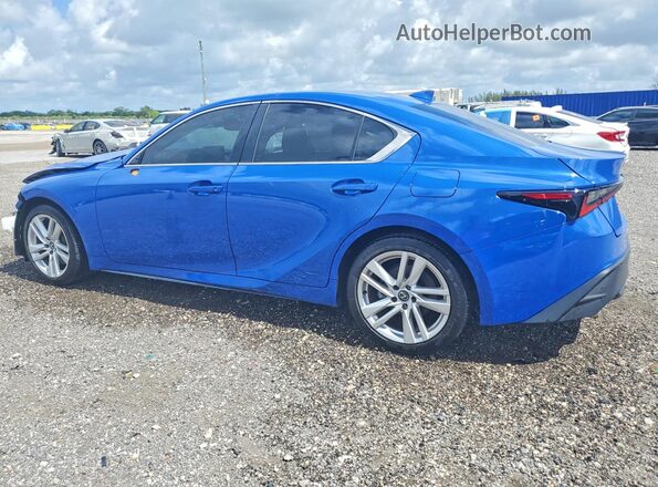 JTHCA1D29R5130143 2024 LEXUS IS Blue Trasero izquierdo