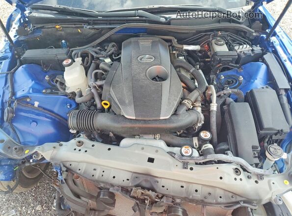 JTHCA1D29R5130143 2024 LEXUS IS Blue Vista interior trasera