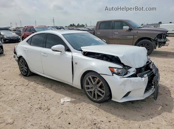 JTHCE1D24G5010414 2016 LEXUS IS White წინა მარჯვენა