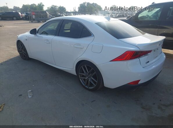 JTHCE1D25H5013713 2017 LEXUS IS 350 Белый Задняя левая четверть