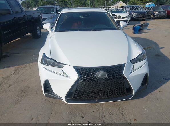 JTHCE1D25H5013713 2017 LEXUS IS 350 Белый Вид спереди
